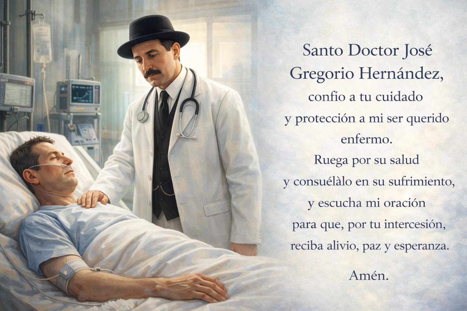 Oración al Doctor José Gregorio Hernández